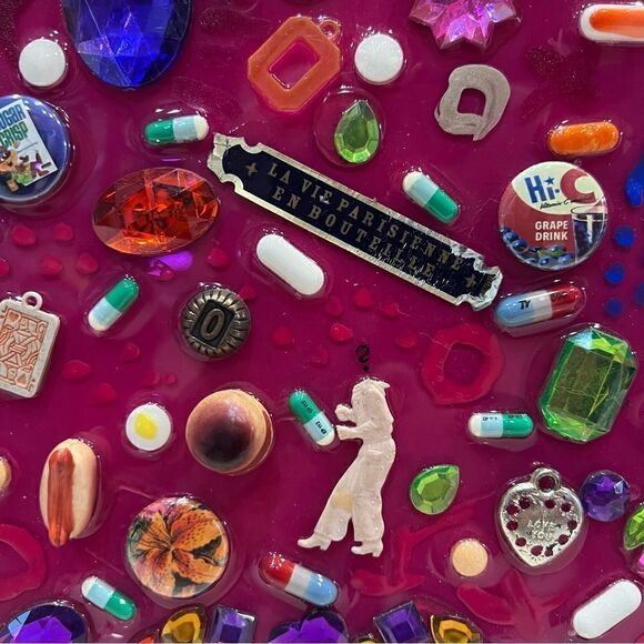 Original Artwork. “I SPY”, mixed media, 24” x 24” x 2”. - Picture 6 of 16